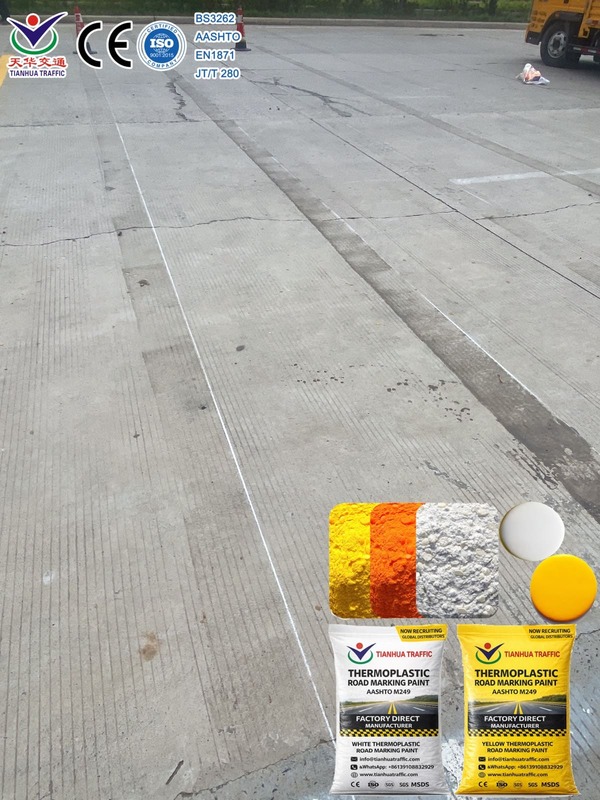 free sample road marking paint