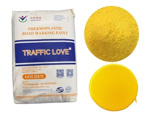 Yellow Thermoplastic Road Marking Paint