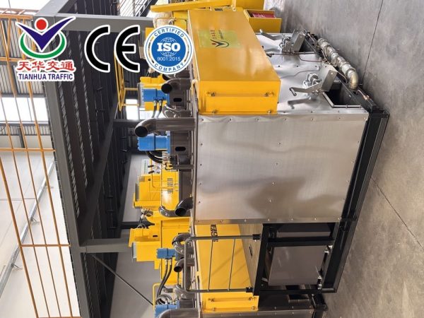 DCHP-1200DG Dual-Fuel Hydraulic Double-Cylinder Thermoplastic Melting Kettle OEM DCHP-1200DG Dual-Fuel Hydraulic Double-Cylinder Thermoplastic Melting Kettle OEM