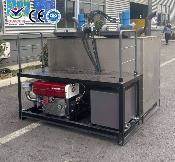 DCHP-1200G Hydraulic Double-Cylinder Thermoplastic Melting Kettle For sale DCHP-1200G Hydraulic Double-Cylinder Thermoplastic Melting Kettle For sale