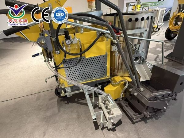 Gasoline Raised Oscillating Thermoplastic Road Marking Machine CE