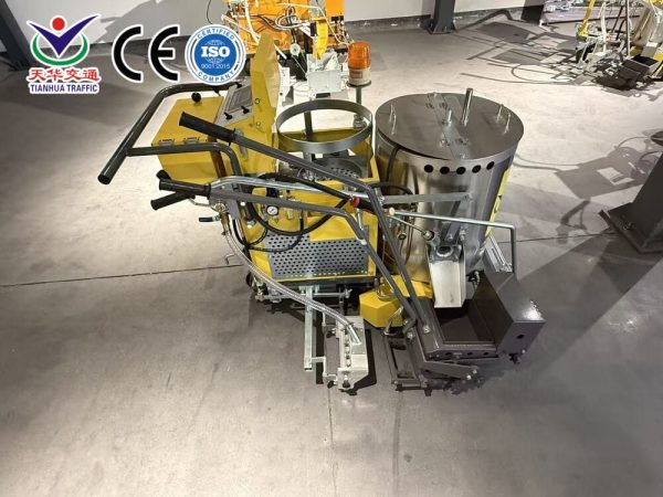 Gasoline Raised Oscillating Thermoplastic Road Marking Machine Exporter