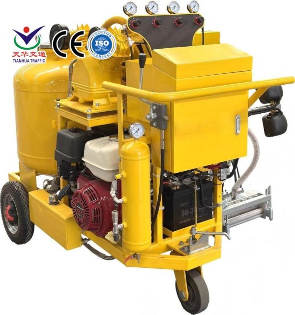 HRMM-EDL133 Self-Propelled Two-Component Dot Line Road Marking Machine China