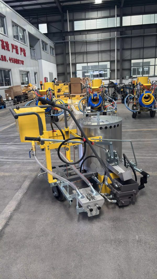 Hand-Push Thermoplastic Road Marking Machine Exporter