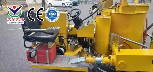 MYL-180 Compact Ride-On Thermoplastic Road Marking Machine Exporter MYL-180 Compact Ride-On Thermoplastic Road Marking Machine Exporter