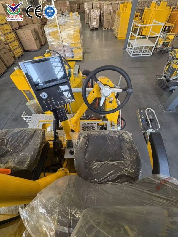 MYL-300E Ride-On Thermoplastic Extrusion Road Marking Machine CE