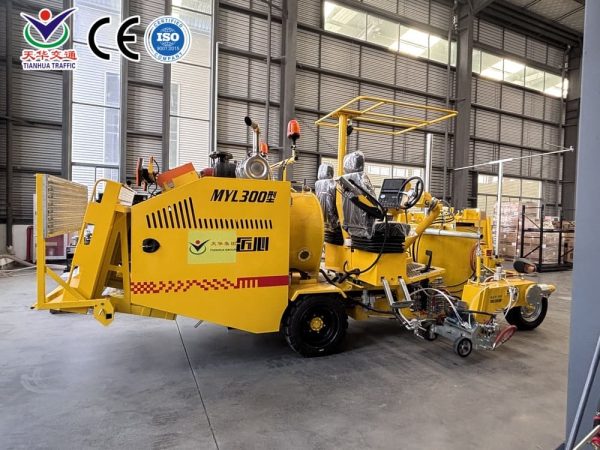 MYL-300E Ride-On Thermoplastic Extrusion Road Marking Machine Factory