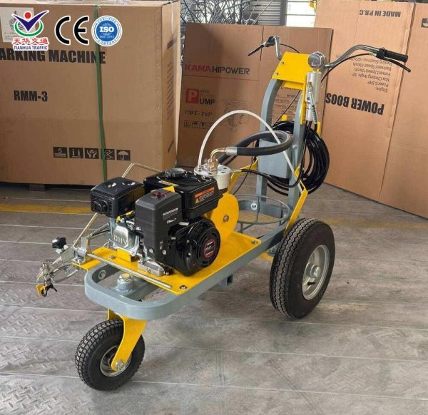 RMM-1 Diaphragm Pump Cold Spray Road Marking Machine Factory RMM-1 Diaphragm Pump Cold Spray Road Marking Machine Factory