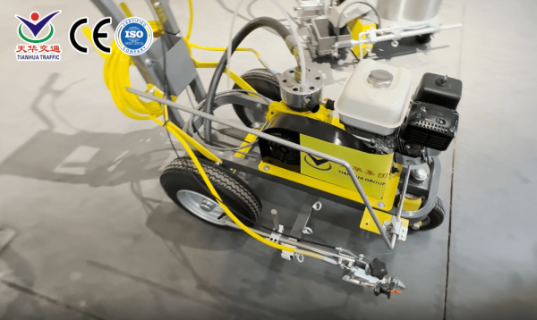 RMM-1 Diaphragm Pump Cold Spray Road Marking Machine For sale RMM-1 Diaphragm Pump Cold Spray Road Marking Machine For sale