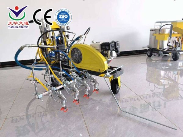 RMM-4 Dual-Pump Quad-Gun Cold Spray Road Marking Machine Trader