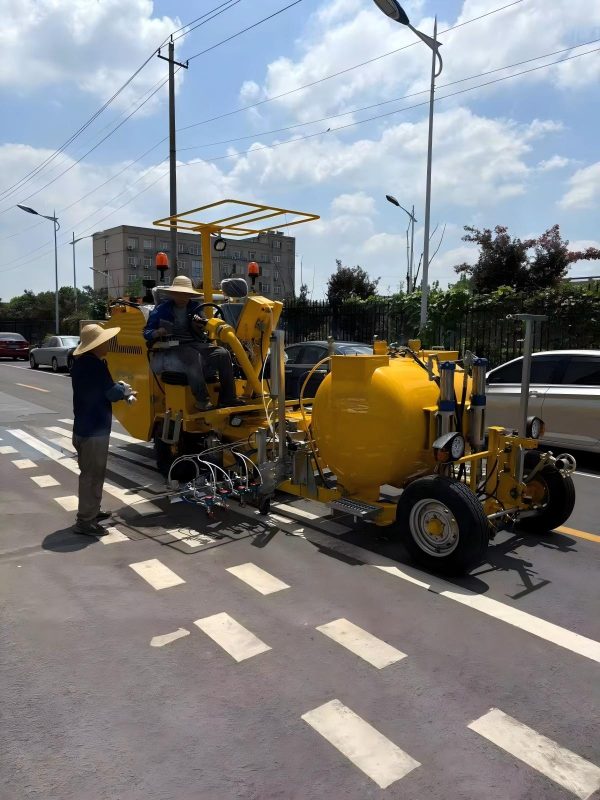 Ride-On Self-Propelled Two-Component Cold Spray Road Marking Machine Cost