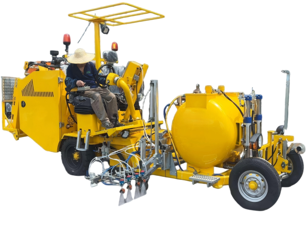 Ride-On Self-Propelled Two-Component Cold Spray Road Marking Machine Price