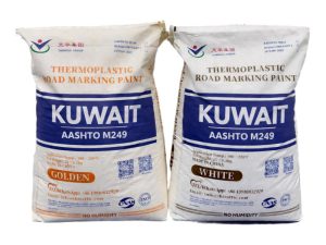Thermoplastic road marking paint price in Kuwait with OEM service