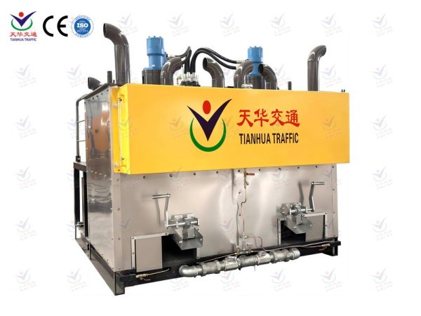 dchp-1200dg-dual-fuel-hydraulic-double-cylinder-thermoplastic-melting-kettle DCHP-1200DG Dual-Fuel Hydraulic Double-Cylinder Thermoplastic Melting Kettle