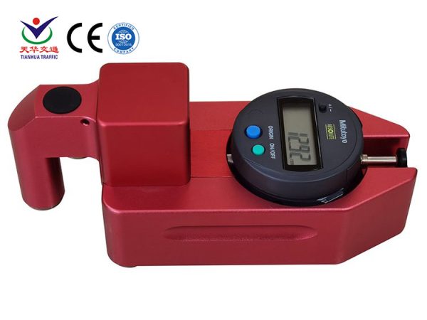 pavement marking thickness measuring tool