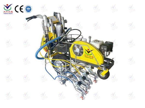 RMM-4 Dual-Pump Quad-Gun Cold Spray Road Marking Machine